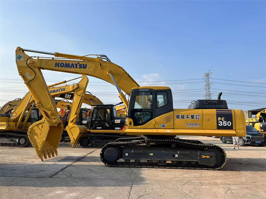 35 тонн Использованный японский экскаватор Использованный Komatsu PC350-7 Гидравлический экскаватор