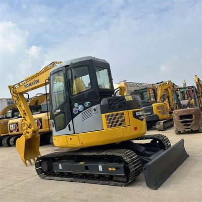 7.8 тонны Япония Использованный Komatsu PC78us Crawler Excavator PC78US-6 Mini Digger