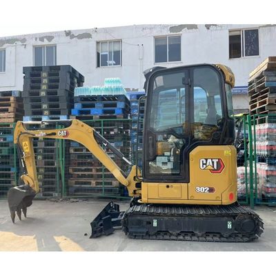 Оригинальное использование CAT 302E Mini Digger Caterpillar 302 Mini Crawler Excavators