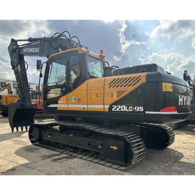 22 тонны Корея Использованный экскаватор Hyundai R220LC-9S экскаватор Hyundai 220 Crawler Digger