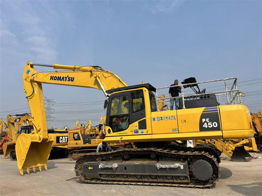 Оригинальный использованный экскаватор 45 тонн Komatsu PC450-8 Большой экскаватор