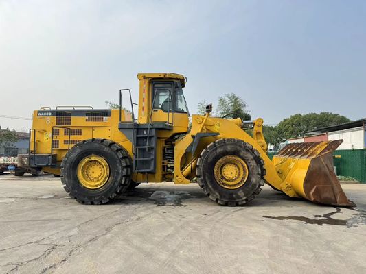 Подержанный Komatsu WA600 колесный погрузчик Подержанные Komatsu WA600-3 передние погрузчики