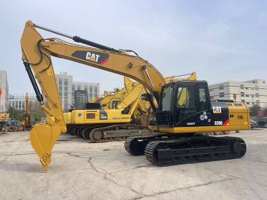 В хорошем состоянии использованный экскаватор Caterpillar 320D 20 тонн экскаватор кот