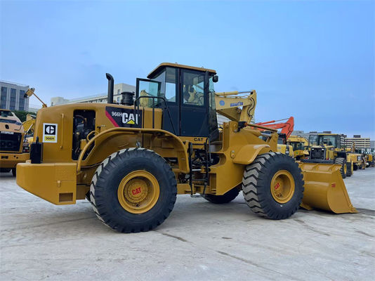 Подержанный колесный погрузчик CAT 966H Caterpillar CAT 966 Передний погрузчик с двигателем Weichai
