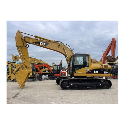 20-тонный подержанный экскаватор CAT 320CL, подержанная строительная техника Caterpillar, горный экскаватор