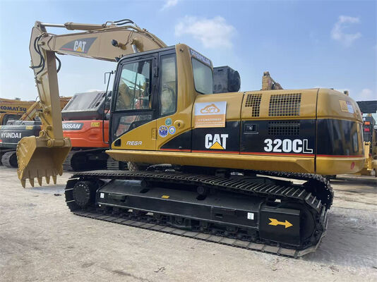 Горячая продажа Использованный экскаватор CAT 320CL 20 тонн Caterpillar 320D 320C 320DL Экскаваторы