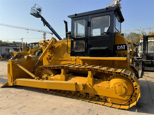 Бульдозер CAT D7G б/у с двигателем 3306, рабочим весом 20230 кг и прямой отвалом