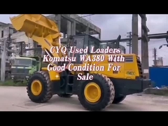 Затяжелитель колеса KOMATSU WA380Z гидравлический дешево использовал затяжелитель колеса KOMATSU WA380Z