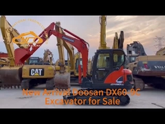 Используемый землекоп экскаватора Doosan DX60-9C мини с продажей Dozer горячей