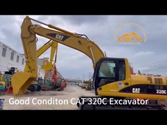 Использованный экскаватор CAT 320CL Вес 20 тонн Японская гусеница 320C